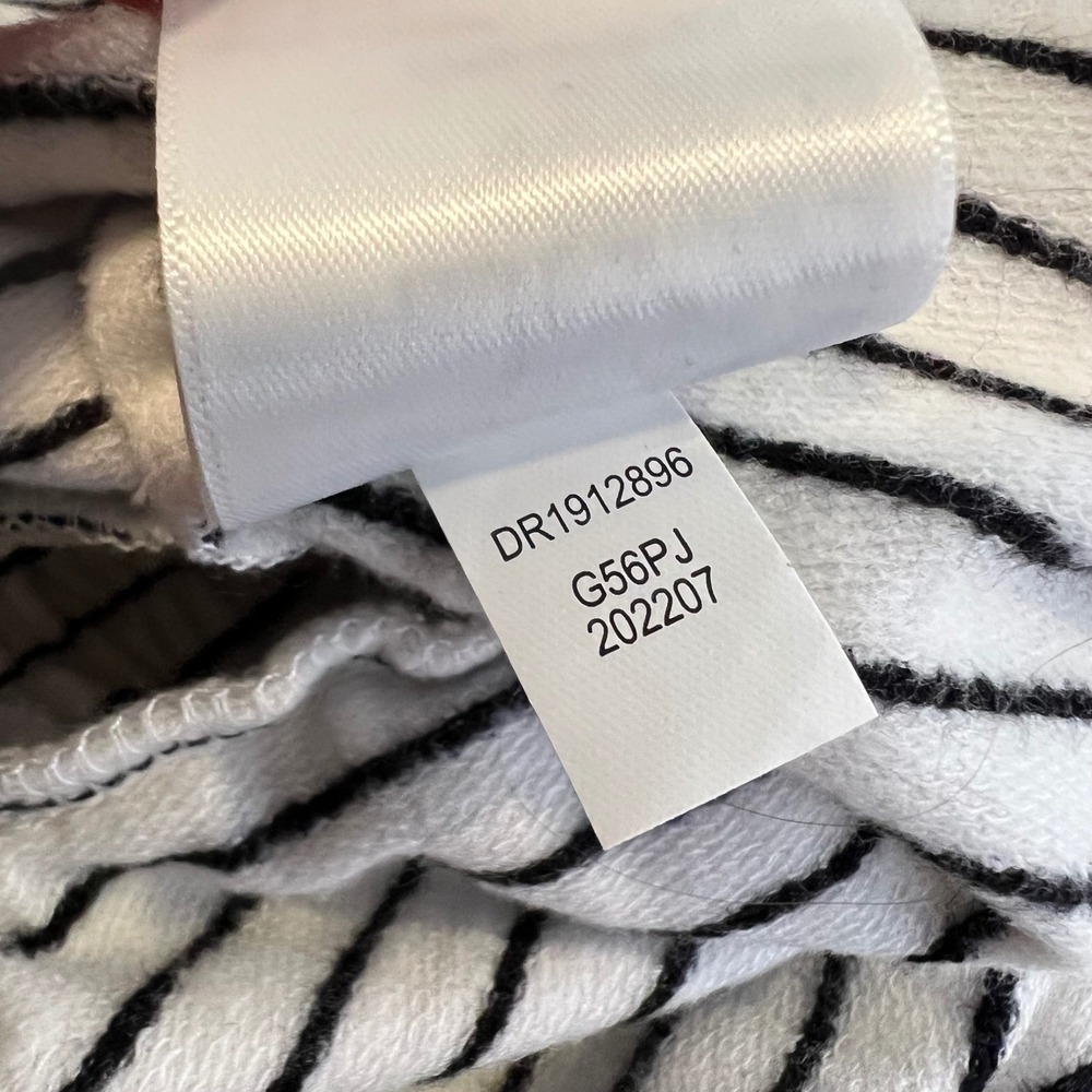 Daily Ritual NWOT Coastal Nautical Stripe Romper Viscose Small Lounge Resortwear - Picture 9 of 9